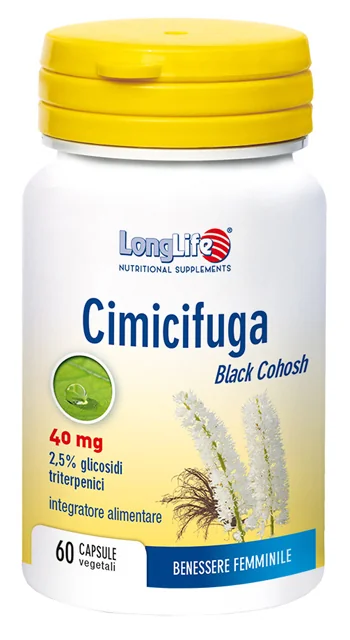 LONGLIFE CIMICIFUGA INTEGRATORE BENESSERE FEMMINILE 60 CAPSULE