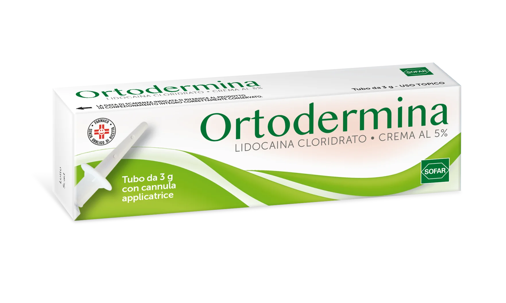 ORTODERMINA CREMA 3G 5%