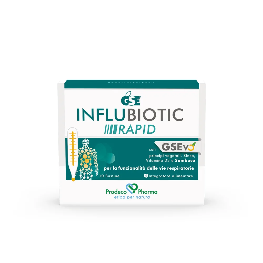 Gse Influbiotic Rapid favorisce l’equilibrio fisiologico