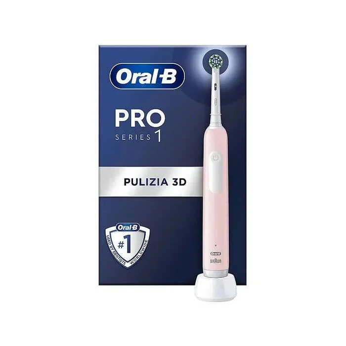 ORALB PRO 1 ROSA SPAZZ ELET+TC