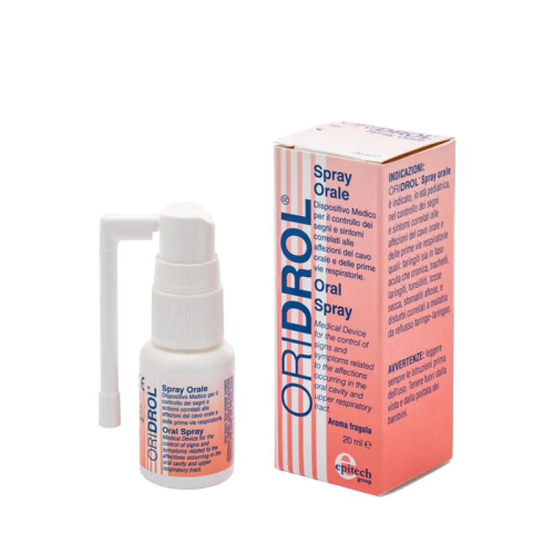 Oridrol Spray Orale 20 ml Uso Pediatrico