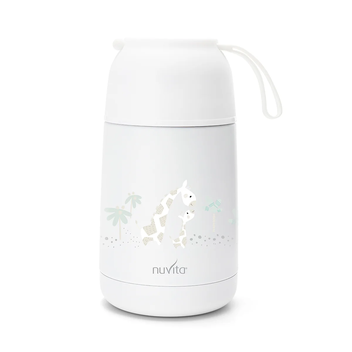 NUVITA CONTENITORE TERMICO CIBI LIQUIDI SOLIDI BIANCO 620 ML