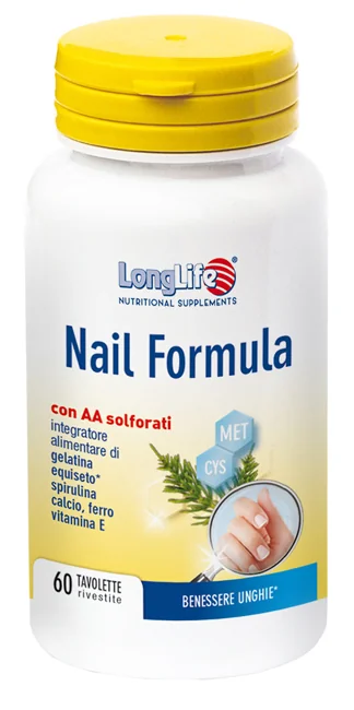 LONGLIFE NAIL FORMULA 60 TAVOLETTE