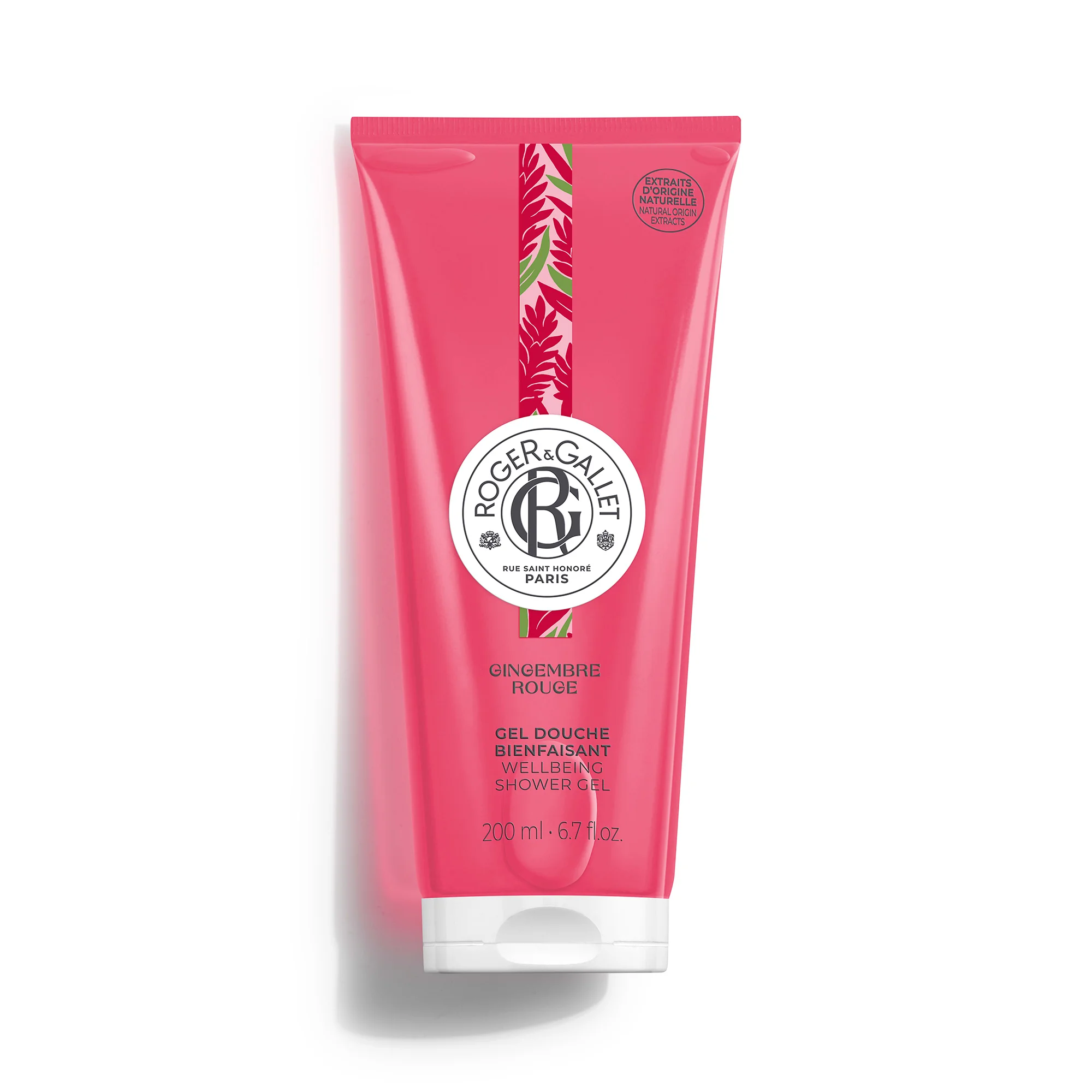 R&G Gingembre Rouge Gel Douche 200 ml Bagnodoccia profumato