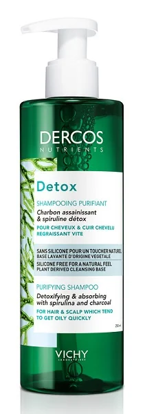 VICHY DERCOS NUTRIENTS DETOX SHAMPOO PURIFICANTE CAPELLI GRASSI 250 ML