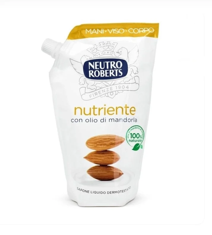 NEUTRO ROBERTS SAPONE LIQUIDO ECOPOUCH NUTRIENTE 400 ML