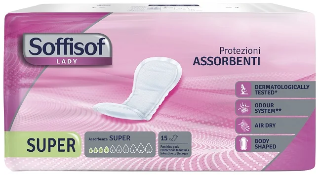 SOFFISOF LADY AIR DRY SUPER15P