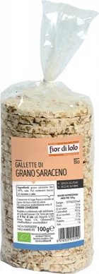 FIOR DI LOTO GALLETTE DI GRANO SARACENO BIO 100 G