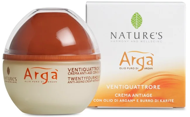 NATURE'S ARGÀ  CREMA VENTIQUATTRORE ANTIAGE 50 ML