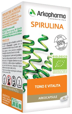 ARKOPHARMA SPIRULINA BIO 45 CAPSULE