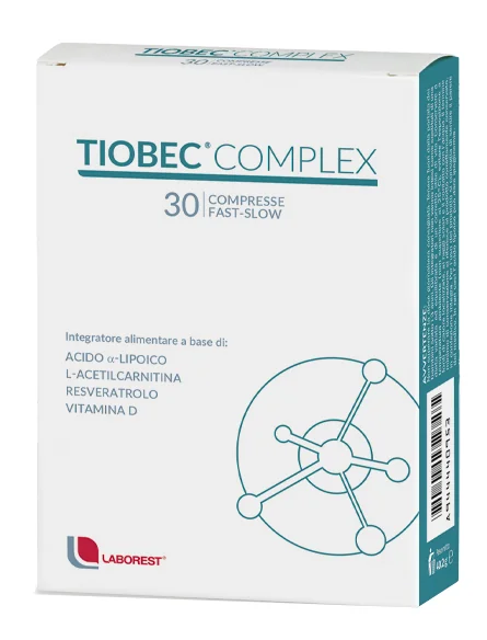 TIOBEC COMPLEX INTEGRATORE CONTRO STRESS OSSIDATIVO 30 COMPRESSE