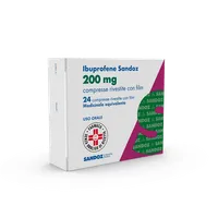 Ibuprofene Sandoz 200 mg 24 Compresse Rivestite