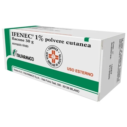 IFENEC 1% ECONAZOLO NITRATO POLVERE CUTANEA 30 G