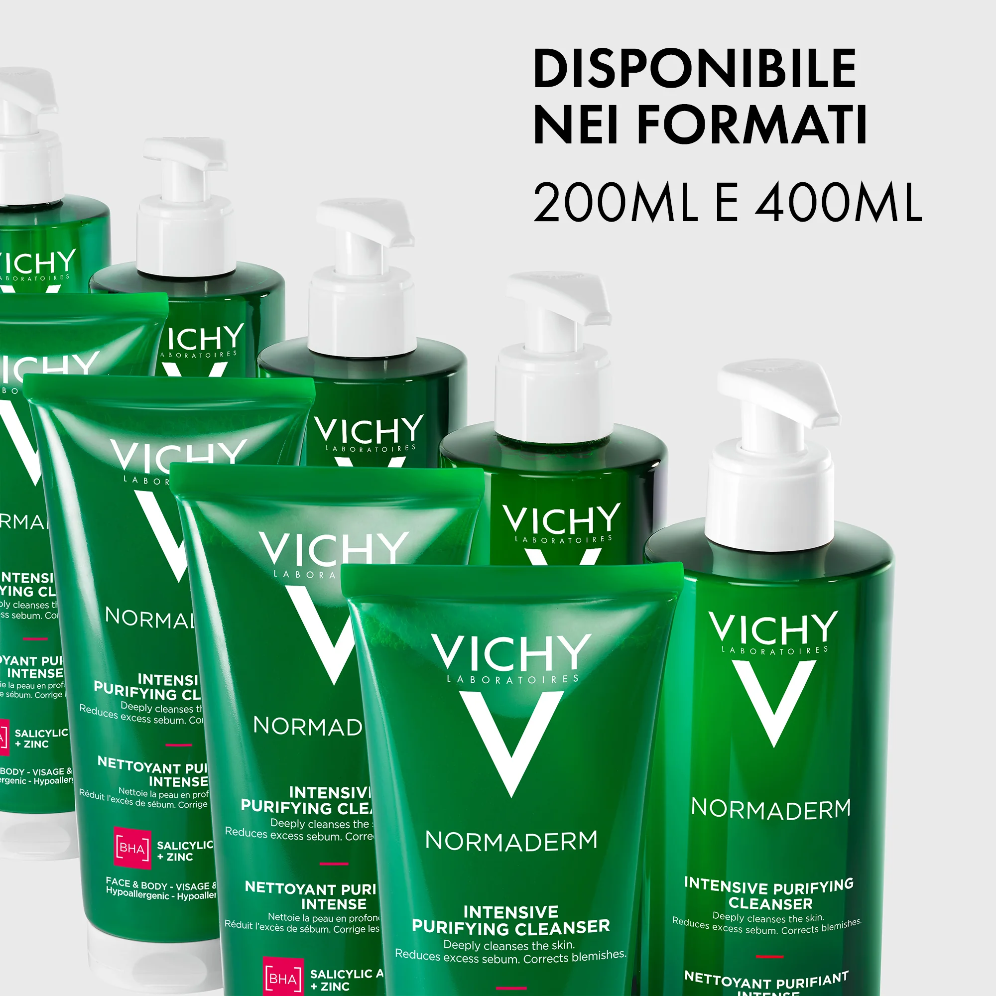 Vichy Normaderm Phytosolution 200 ml Gel Detergente Purificante