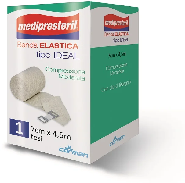 MEDIPRESTERIL BENDA ELASTICA TIPO IDEAL CM 7X4,5 M