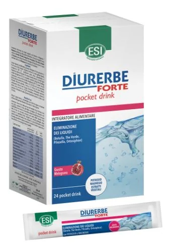 ESI DIURERBE FORTE INTEGRATORE MAGNESIO 24 DRINK POCHET MELOGRANO