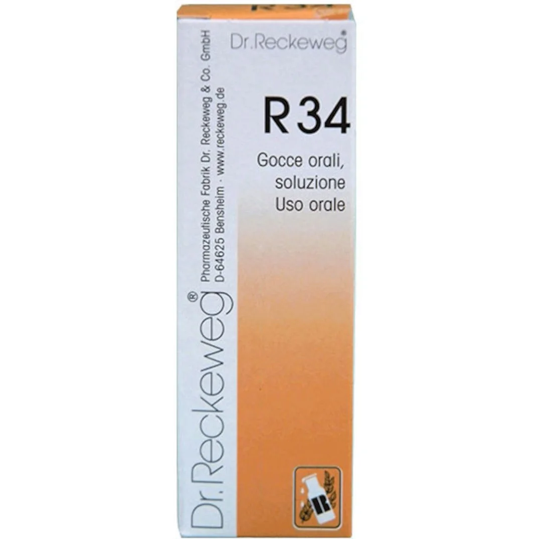 DR. RECKEWEG R34 GOCCE OMEOPATICHE 22 ML