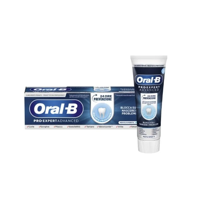 ORAL B PRO EXP ADV PULIZIA PROF 75ML