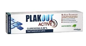 EMOFORM PLAK OUT ACTIVE DENTIFRICIO CLOREXIDINA 0,20% 75 ML