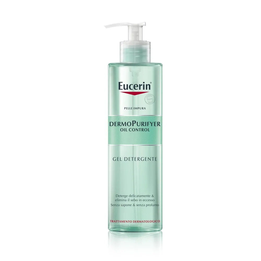 EUCERIN DERMOPURIFYER OIL CONTROL GEL DETERGENTE VISO 400 ML