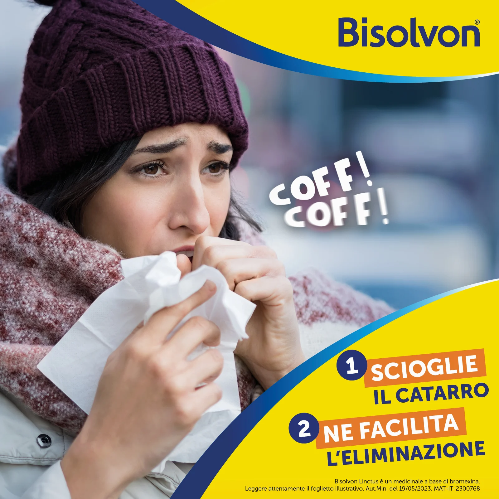 Bisolvon Linctus Sciroppo 4 mg/5 ml 250 ml Tosse Grassa Mucolitico