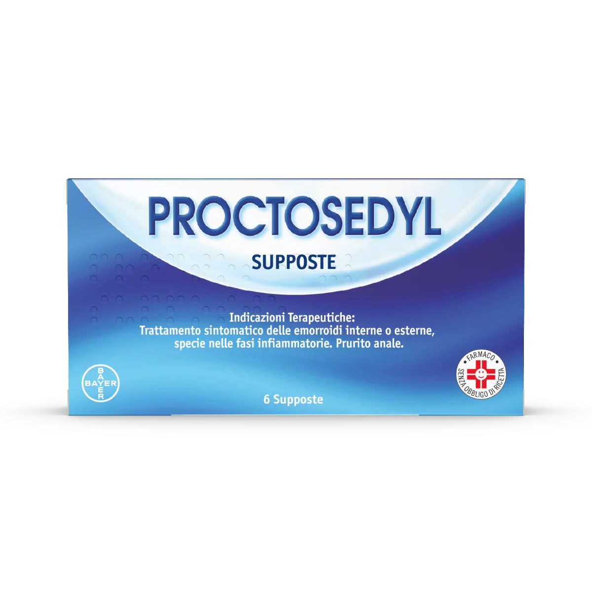 PROCTOSEDYL 6 SUPPOSTE