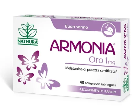 ARMONIA ORO INTEGRATORE PER IL SONNO 40 COMPRESSE