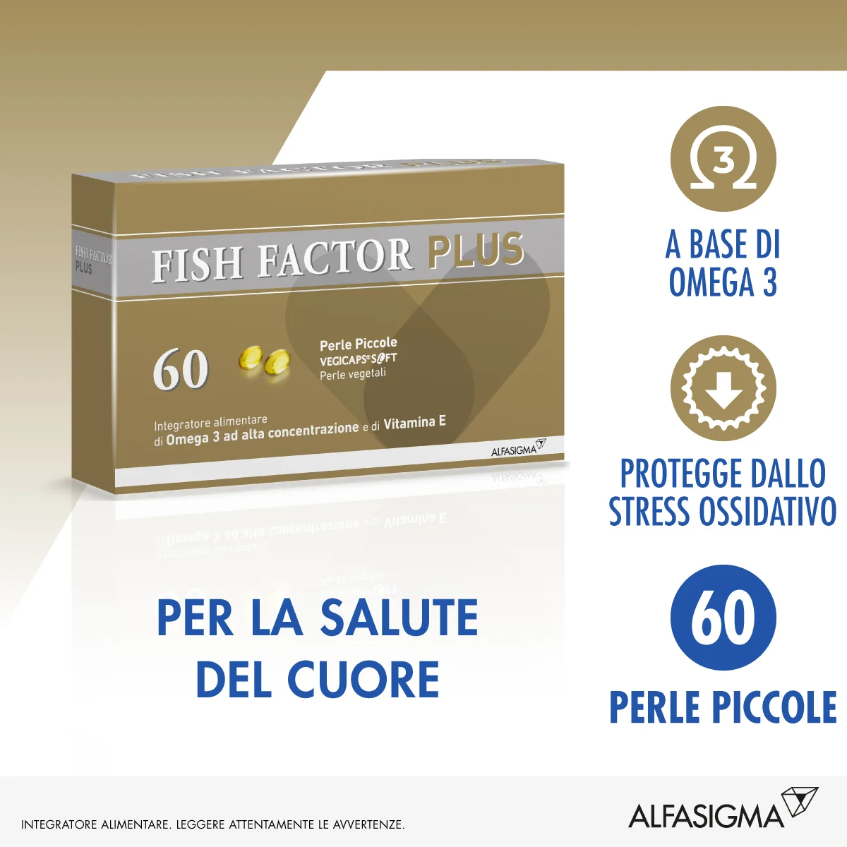 FISH FACTOR PLUS 60PRL PICCOLE