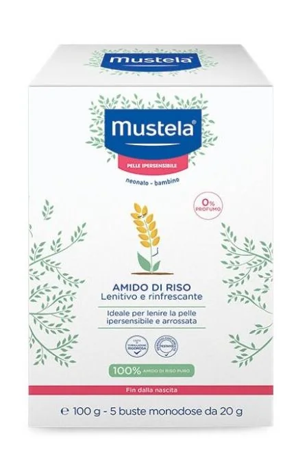 MUSTELA AMIDO DI RISO 100G