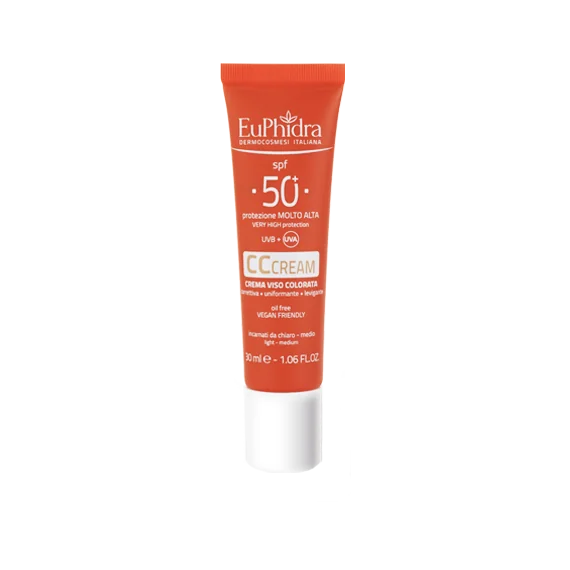 EUPHIDRA KA CREMA VISO COLORATA 50+ 30ML COLORAZIONE MEDIA