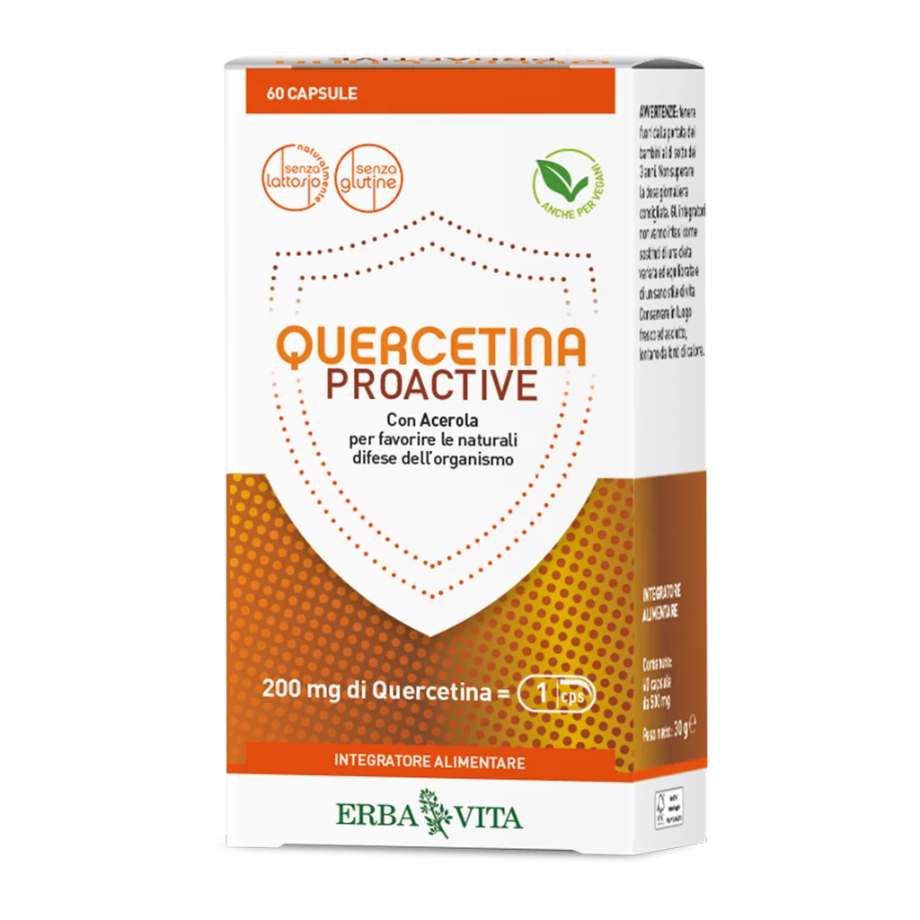 Erba Vita Quercitina Proactive Difese immunitarie Integratore alimentare 