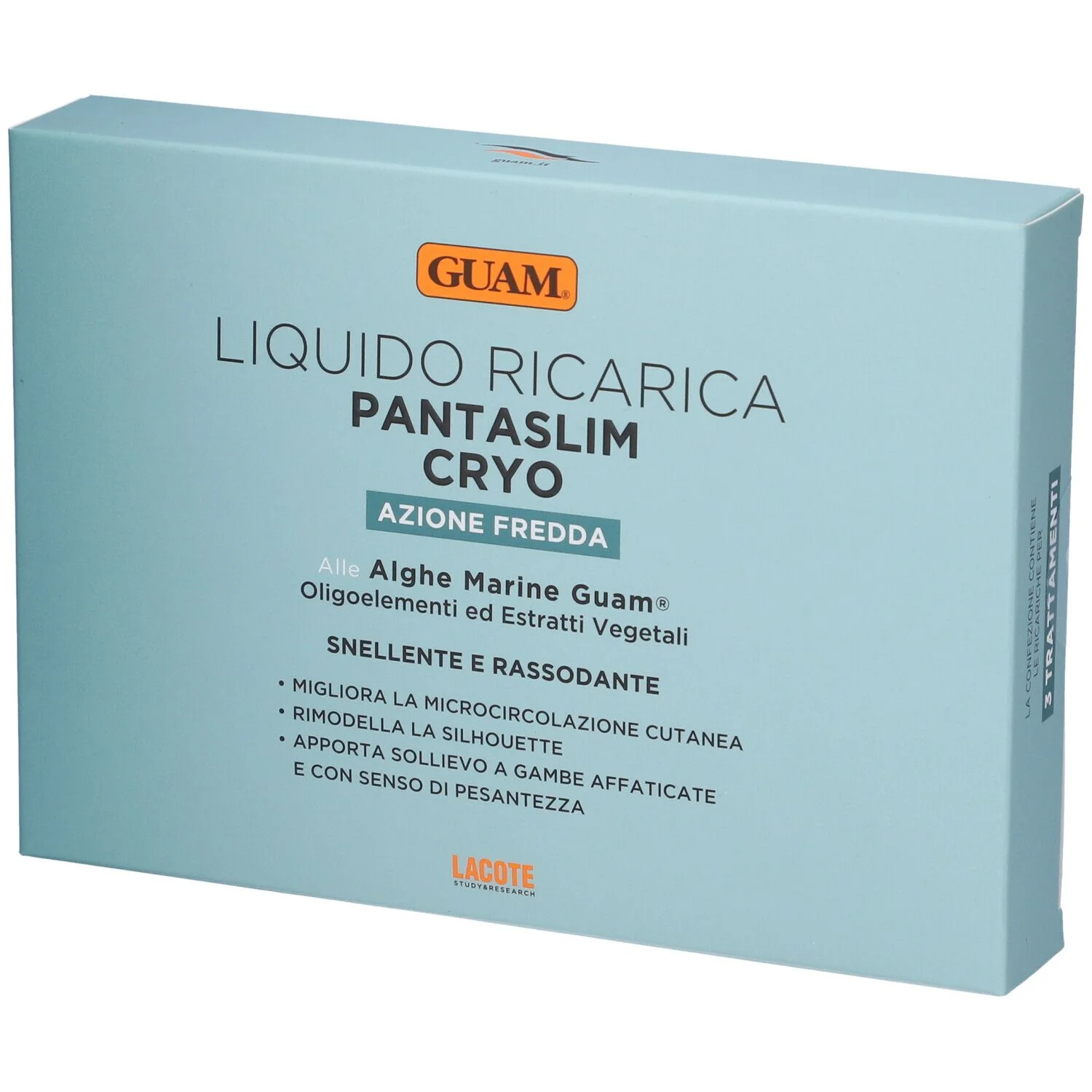 GUAM PANTASLIM CRYO + RICARICA 3 X 100 ML