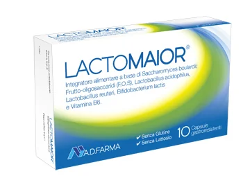 LACTOMAIOR INTEGRATORE DI FERMENTI LATTICI 10 CAPSULE