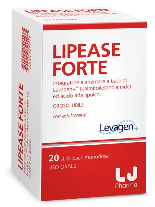 LIPEASE FORTE INTEGRATORE ANTINFIAMMATORIO 20 BUSTINE OROSOLUBILI