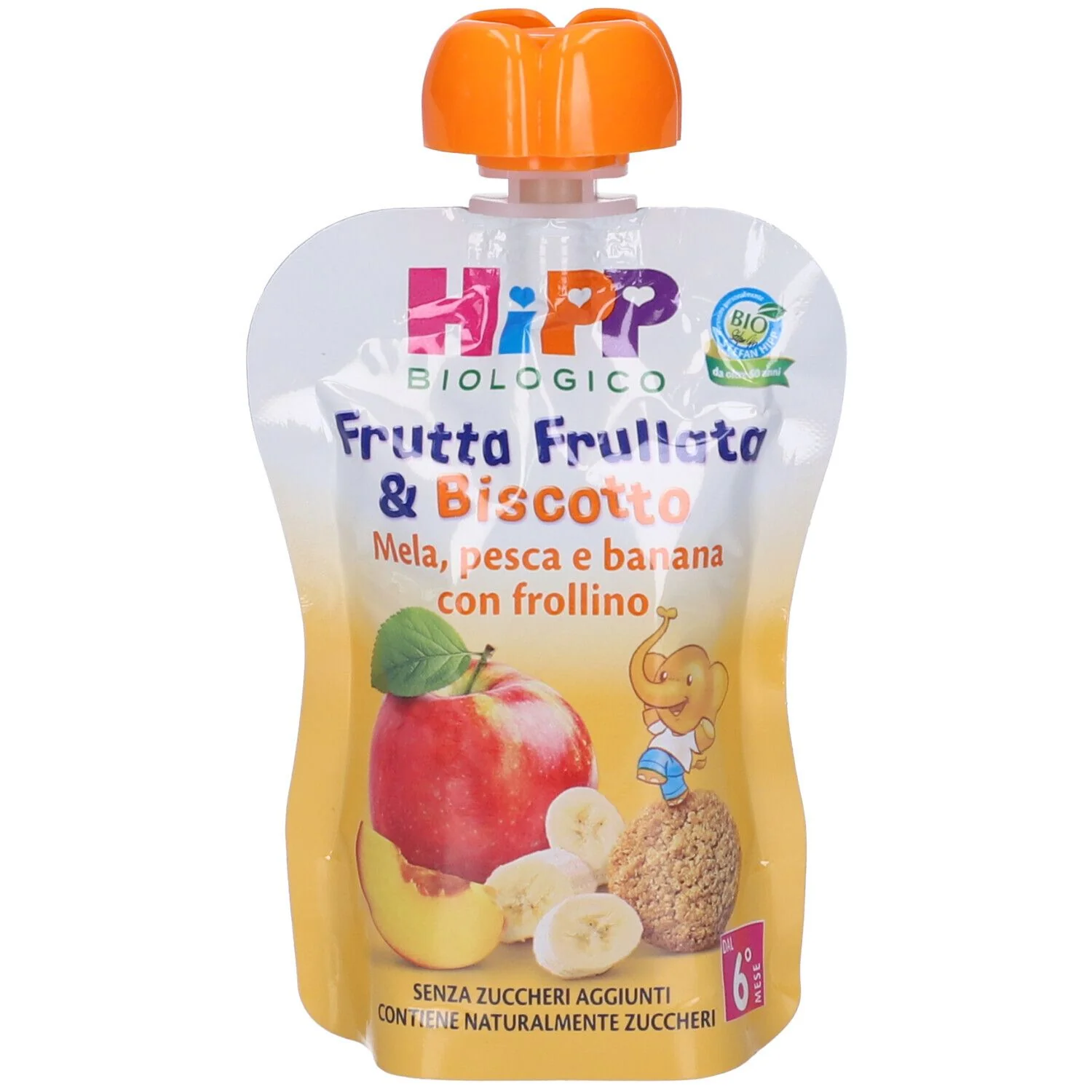 HIPP BIO FRUTTA FRULL&BISC MEL