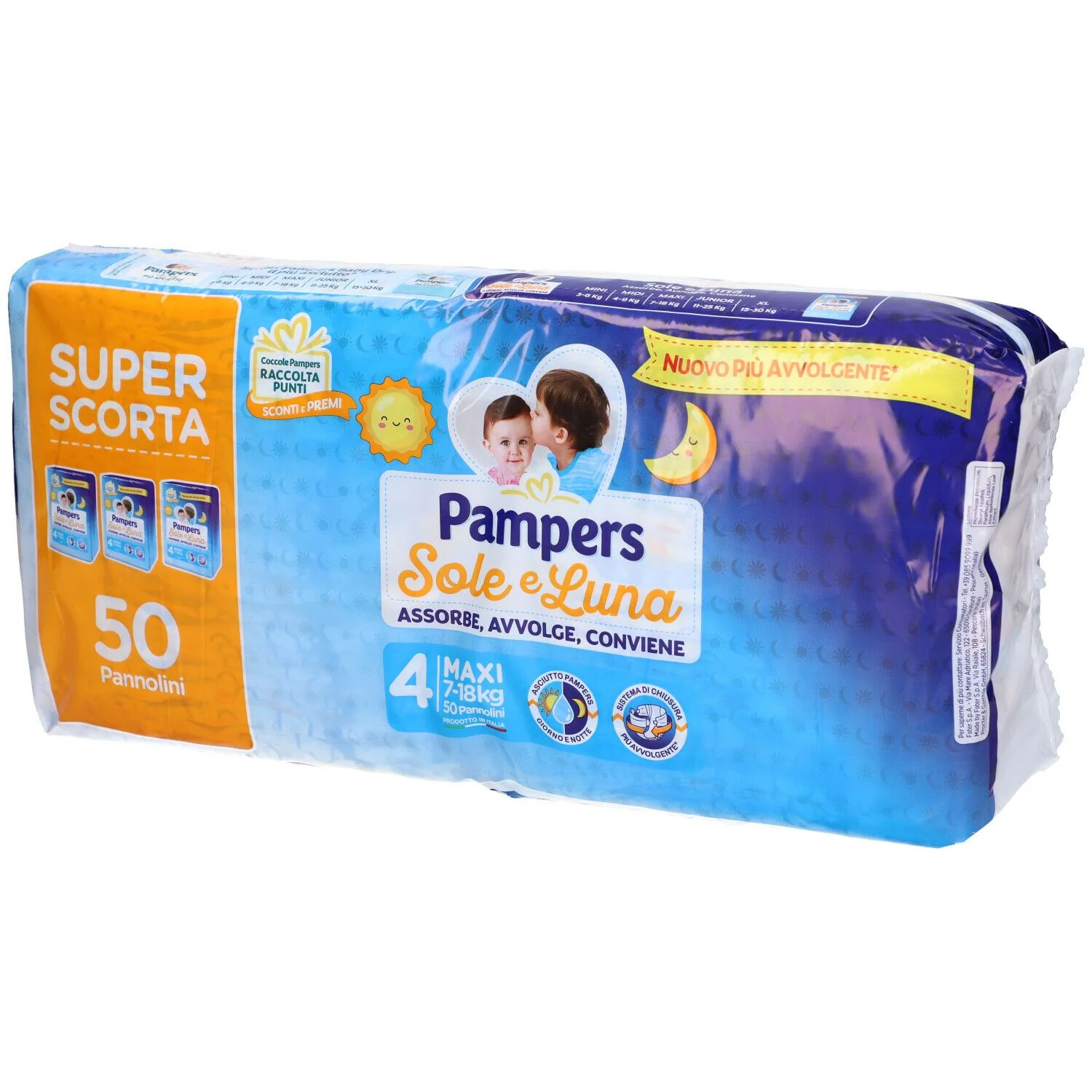 PAMPERS SL TRIO MAXI 50PZ