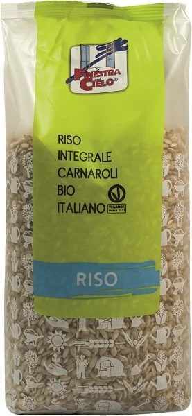 LA FINESTRA SUL CIELO RISO INTEGRALE CARNAROLI BIO ITALIANO 1 KG