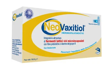 NEOVAXITIOL INTEGRATORE FERMENTI LATTICI VIVI 12 FLACONCINI