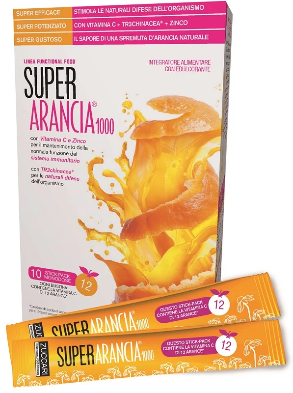 SUPER ARANCIA 1000 INTEGRATORE 10 BUSTINE STICK