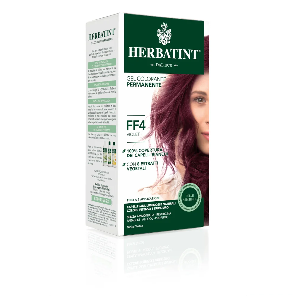 HERBATINT GEL COLORANTE PERMANENTE FLASH VIOLETTO FF4 150ML