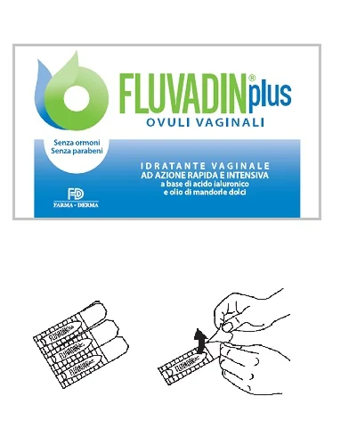 FLUVADIN PLUS IDRATANTE VAGINALE 10 OVULI VAGINALI