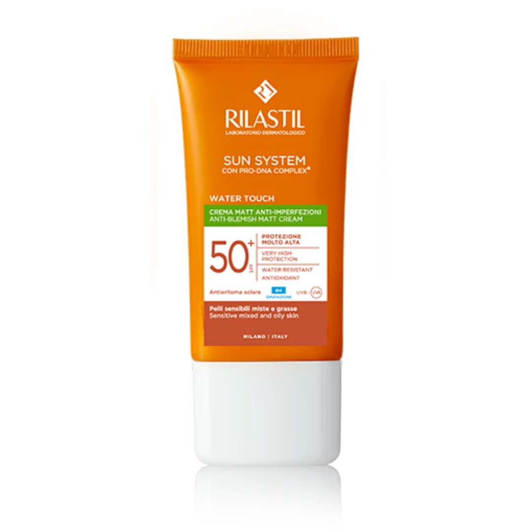 RILASTIL SUN SYSTEM WATER TOUCH MAT SPF 50+ EMULSIONE SOLARE 40 ML