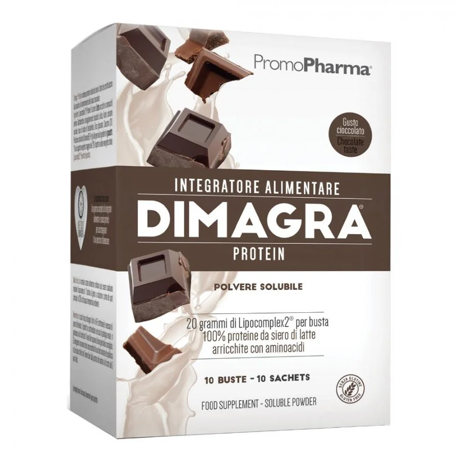 PROMOPHARMA DIMAGRA PROTEIN CIOCCOLATO 10 BUSTE