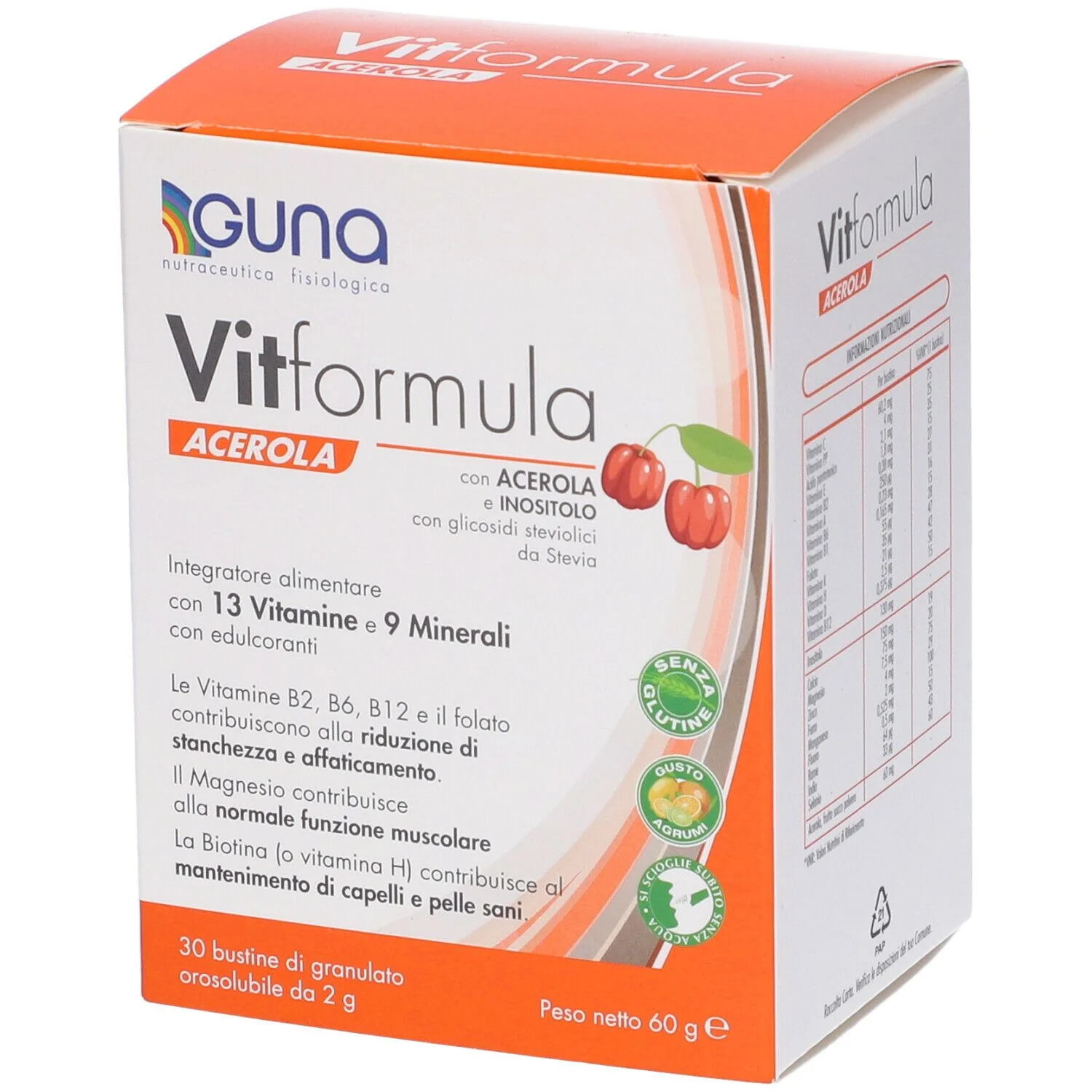 VITFORMULA ACEROLA 30 STICK 2 G