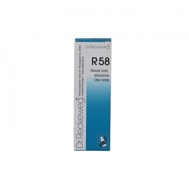 DR. RECKEWEG R58 GOCCE ORALI OMEOPATICHE 22 ML