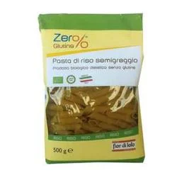 FIOR DI LOTO ZERO% GLUTINE PENNE DI RISO SEMIGREGGIO BIO 250 G