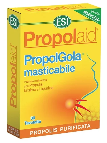 ESI PROPOLAID INTEGRATORE BENESSERE GOLA 30 TAVOLETTE GUSTO MENTA