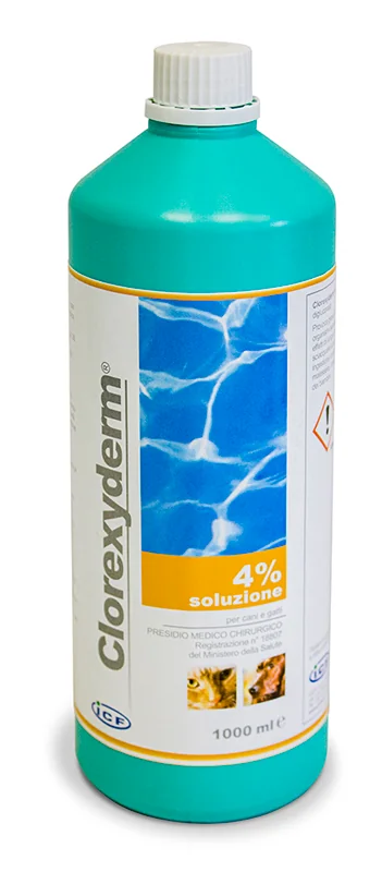 CLOREXYDERM SOLUZIONE 4% 1000 ML