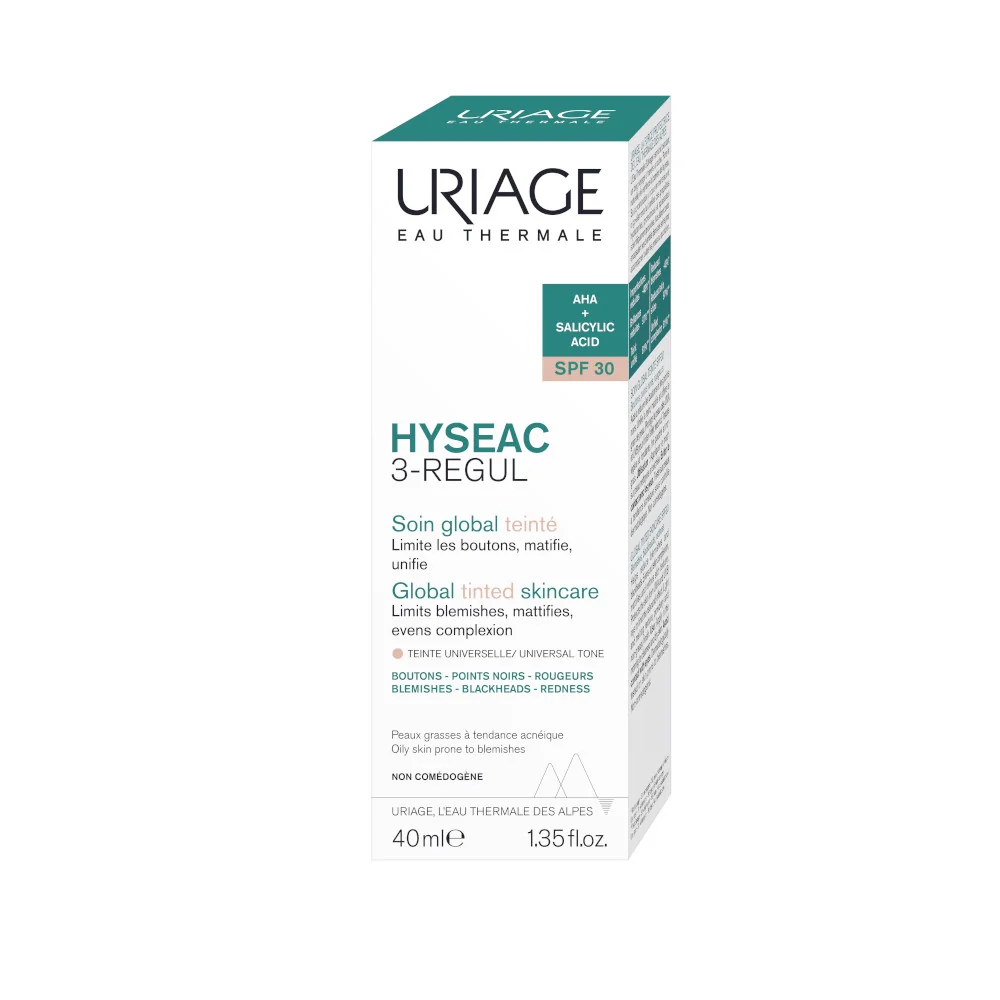 Hyseac 3-Reg Teint Spf30 T 40M Crema Colorata