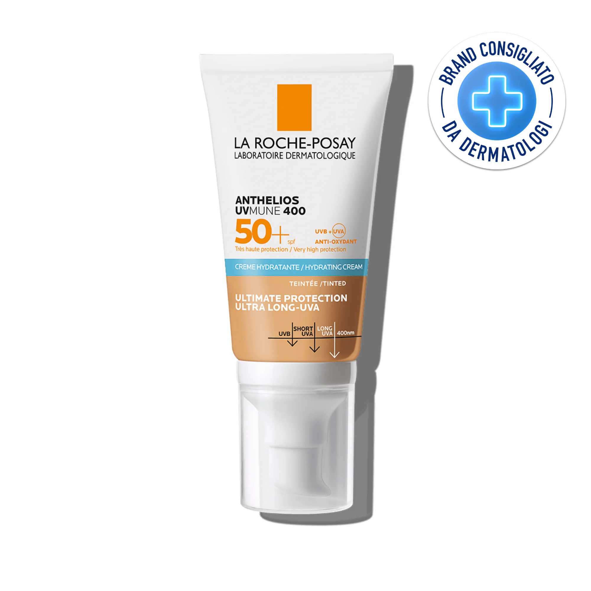 LA ROCHE POSAY ANTHELIOS UVMUNE 400 CREMA IDRATANTE COLORATA SPF 50+ 50 ML